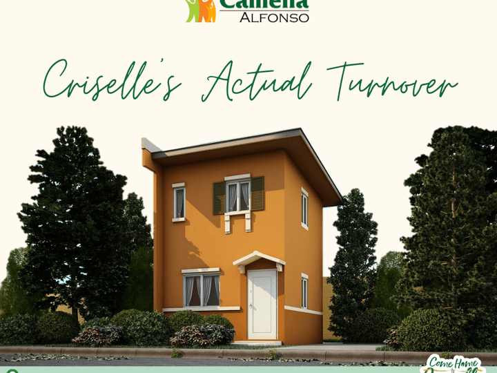 2-Bedroom House for Sale in Cavite (Criselle in Camella Alfonso)