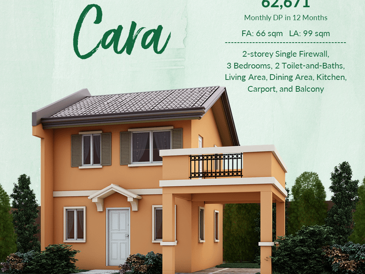 3-bedroom For Sale near Tagaytay City (Camella Alfonso)