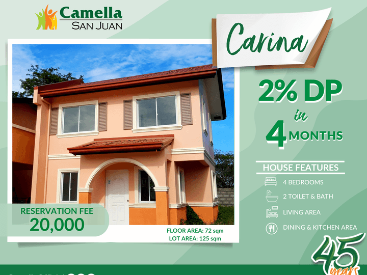 Carina Unit Available in Camella San Juan