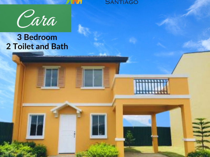 House and lot in Malvar Santiago City, Cara Built to Sell unit