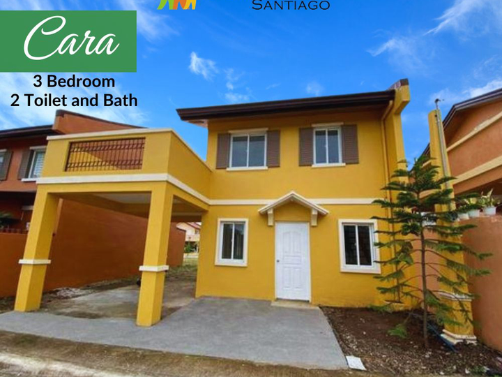 House and lot in Malvar Santiago City, 3 Bedroom Cara BTS