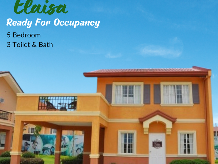 House and lot in Tuguegarao City- ELLA ready for occupancy 5 Bedroom