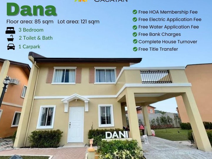 House and lot in Cauayan City- Preselling Dana 4 Bedroom