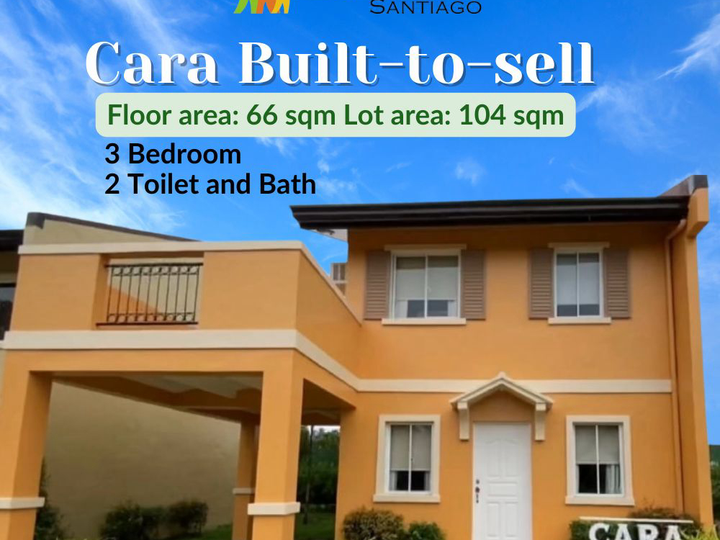 House and lot in Santiago City, Cara 3 Bedroom Built-to-sell