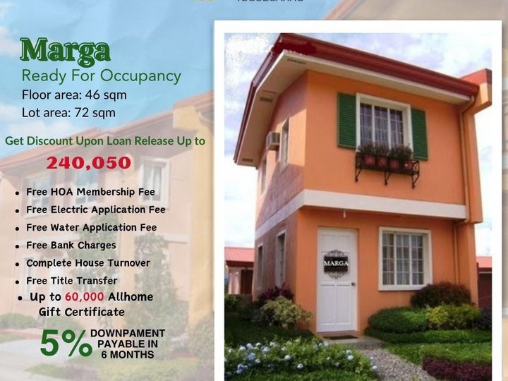 House and lot in tuguegarao City- Marga 2 Br