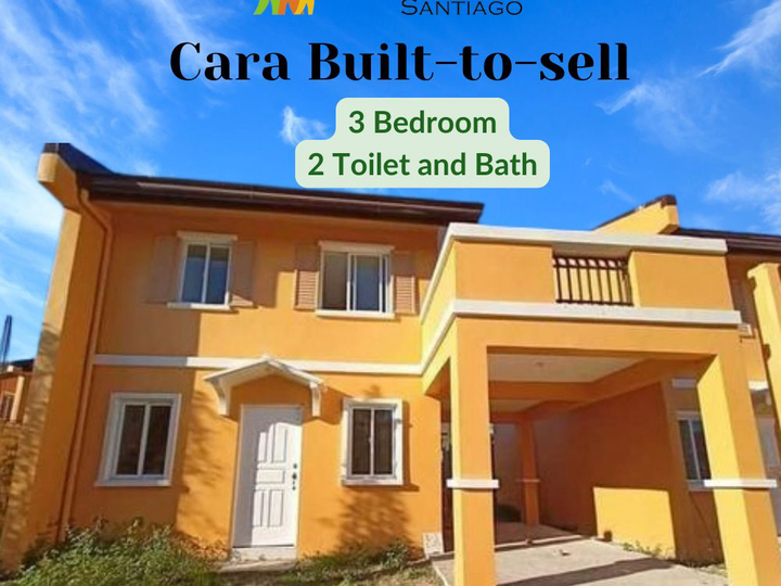 House and lot in Malvar, Santiago- Cara Built to sell 3 Bedroom