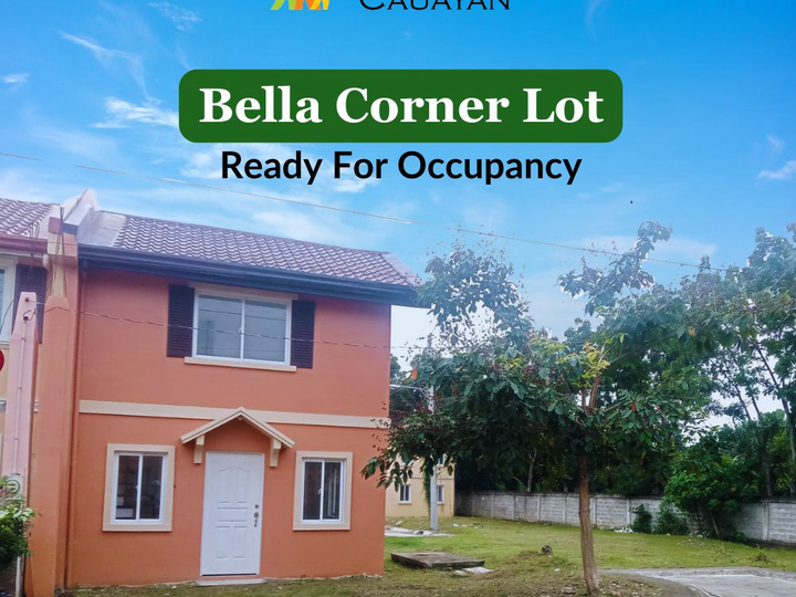 House and lot in Cauayan City-Bella corner lot RFO 2 bedroom