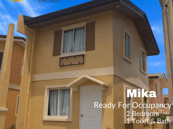 Ready For Occupancy Mika 2 BR-RENT TO OWN House & lot in Santiago City