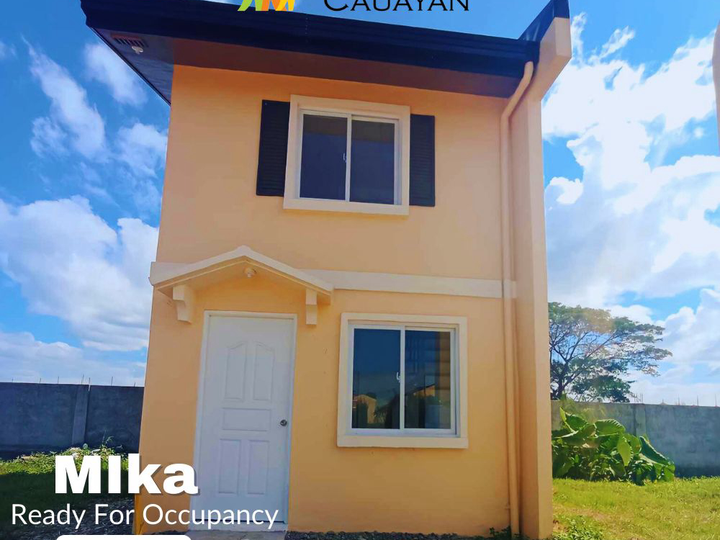 House and lot in Cauayan City- Mika RFO 2 BR unit RENT TO OWN