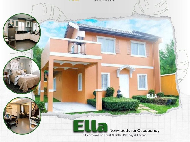 House and lot in Santiago City Ella 5 Bedroom and  Toilet and bath. Reserve only 45k