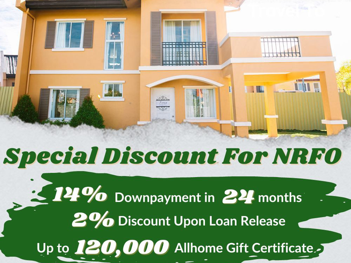 House and lot in Santiago City Special Discount for NRFO