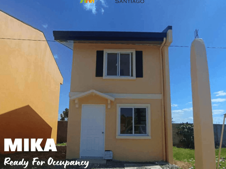 Mika 2BR Ready For Occupancy House and lot in Santiago City