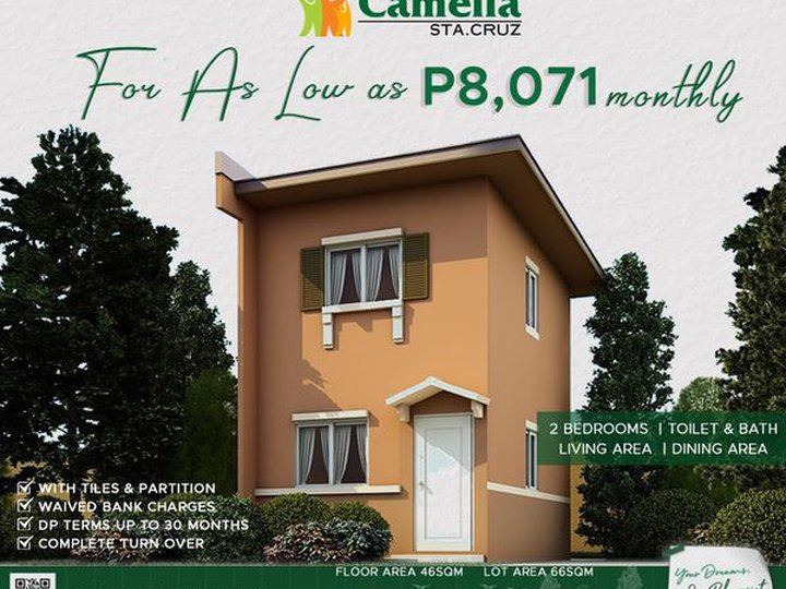 AFFORDABLE OFW HOUSE INVESTMENT IN CAMELLA STA CRUZ