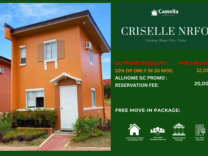 100K Outright Discount | 2-Storey 2BR, 1 TB House (0% Interest in 30 months)