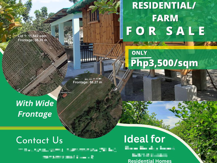 25,990 sqm Residential Farm Lots For Sale in Magalang, Pampanga