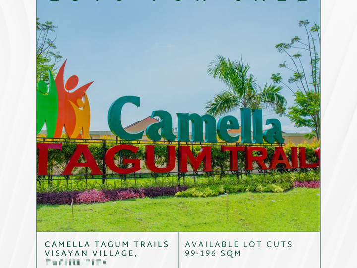 99 sqm Residential Lot For Sale in Tagum Davao Del Norte