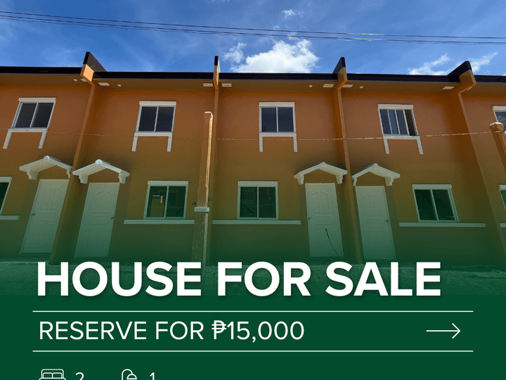 2-Bedroom Townhouse For Sale in Tagum