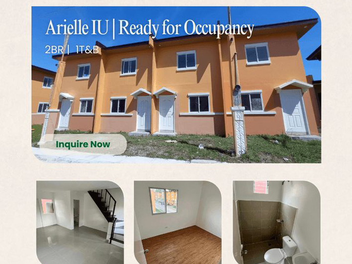 CAMELLA - RFO 2-Bedroom House and Lot in Davao City