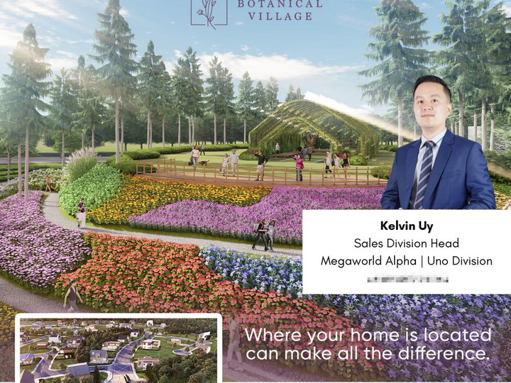 Discounted 280sqm.Residential Lot by Megaworld|Arden Botanical Village