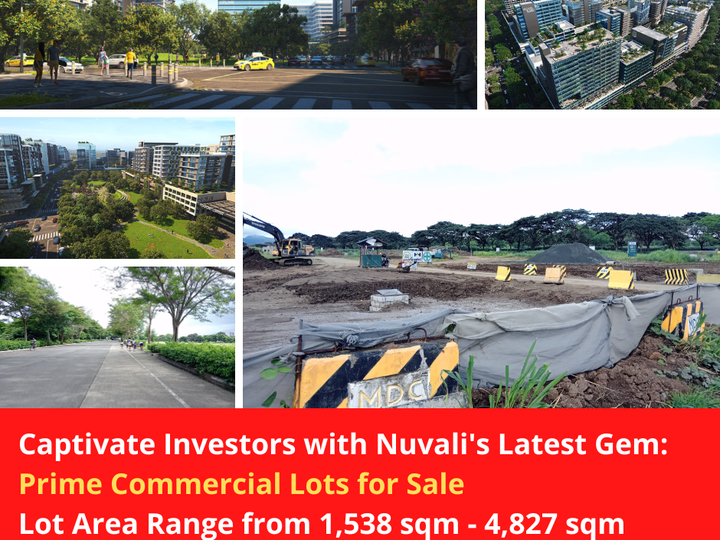 1,538 sqm Commercial Lot For Sale in Nuvali Santa Rosa Laguna
