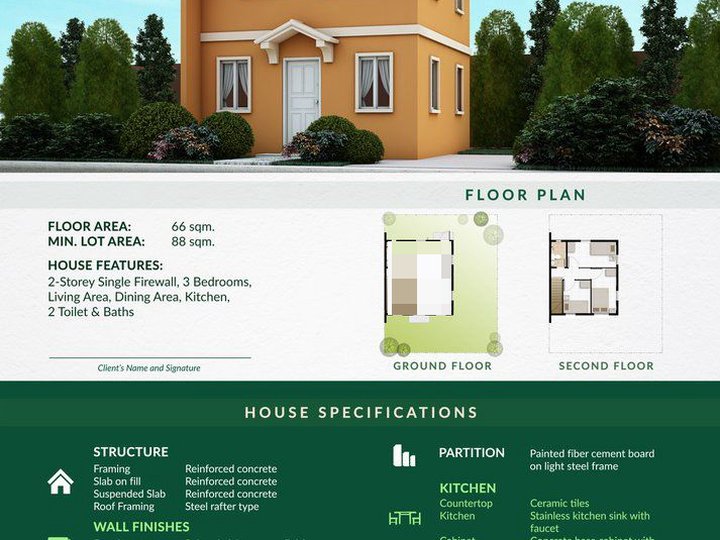 Ready For Occupancy 3-bedroom Single Firewall House For Sale in Dasmarinas Cavite