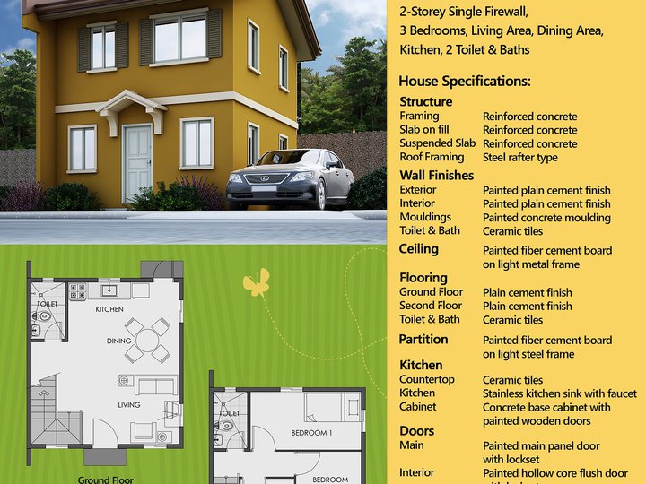 Pre-selling Single Attached House for Sale in Imus