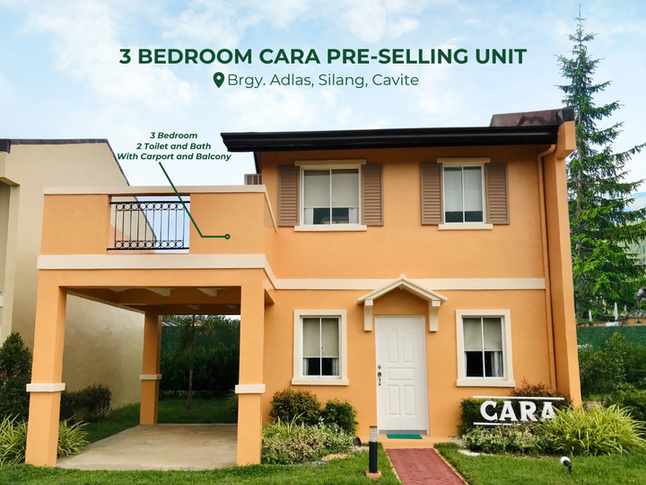 3BR PRE-SELLING HOUSE AND LOT IN SILANG CAVITE