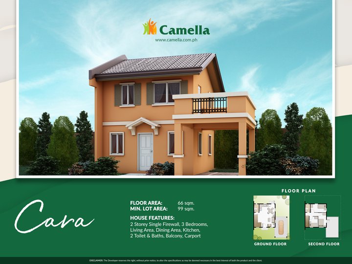 3BR PRESELLING House For Sale in Calamba Laguna (Cara)