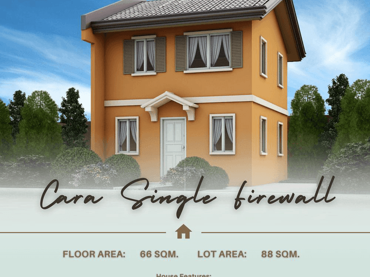 RFO Cara SF for Sale at Camella Negros Oriental