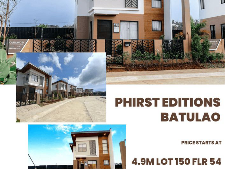 3-bedroom Single Attached House For Sale in Nasugbu Batangas