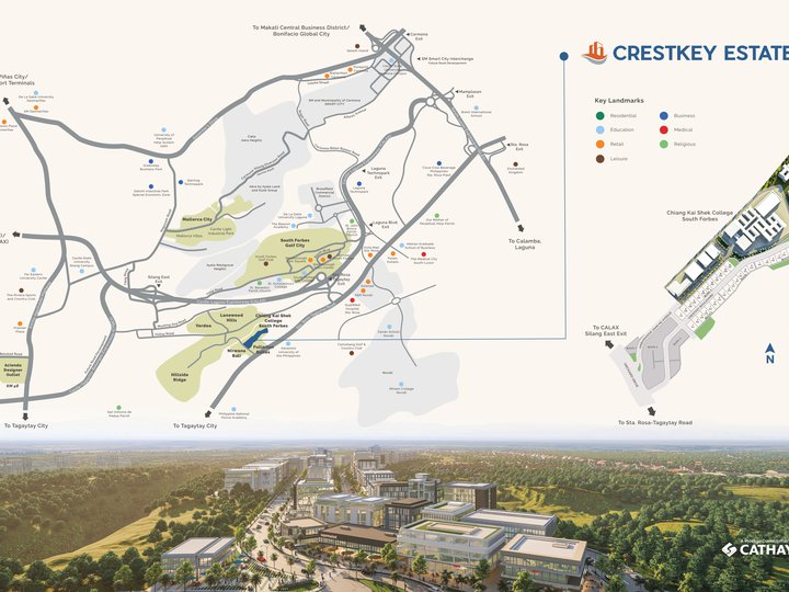 Commercial Lot For Sale in Silang Cavite Crestkey Estate