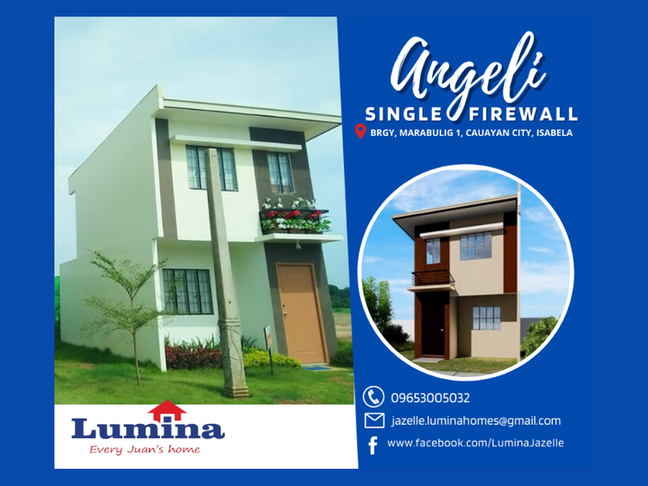 3-BR Angeli Single Firewall for Sale | Lumina Cauayan, Isabela