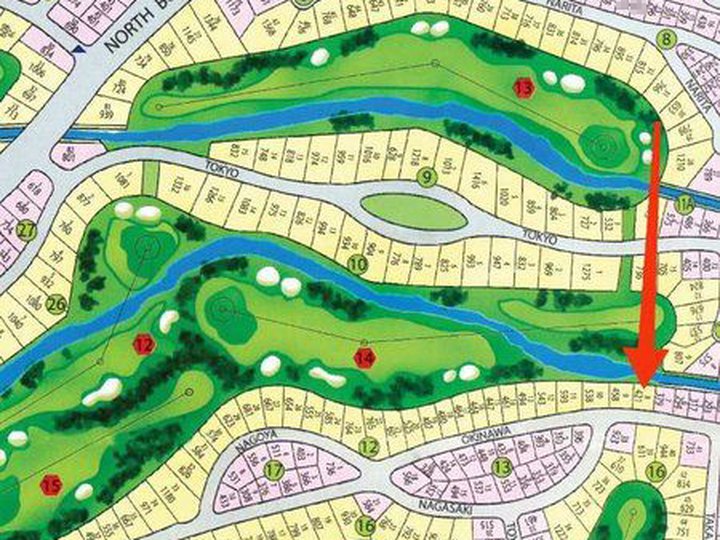 421 sqm Eagle Ridge Residential Fairway lot, inclusive of Golf Share