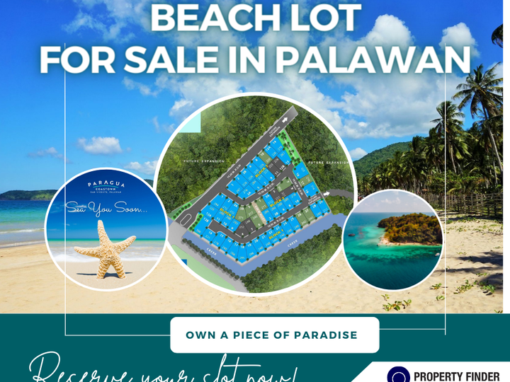 Beach Residential Lot For Sale in Palawan Township San Vicente by Megaworld
