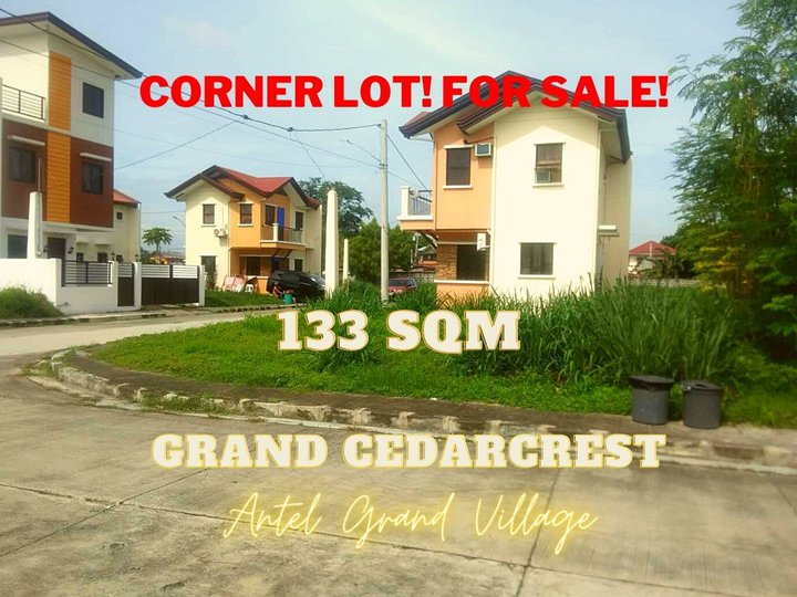 Antel Grand Village Best Deal: 133 SQM Residential Lot for Sale Cavite