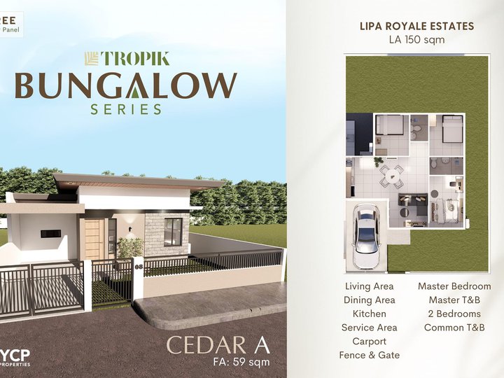 BUNGALOW HOUSE FOR CONSTRUCTION IN LIPA, BATANGAS