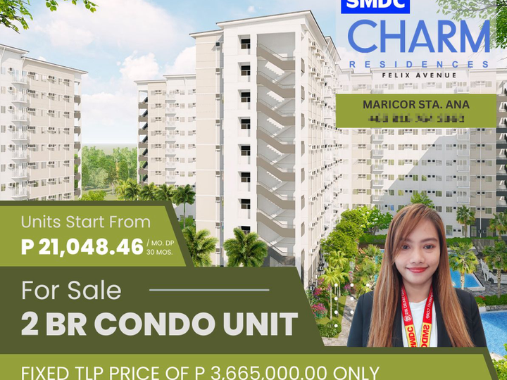 28.43 sqm 2-bedroom Condo For Sale in Cainta Rizal