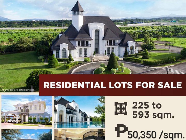 Residential Lots in Chateaux de Paris South Forbes Silang Cavite