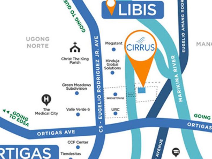 Studio Condo Cirrus Bridgetowne East RLC, Pasig 24sm