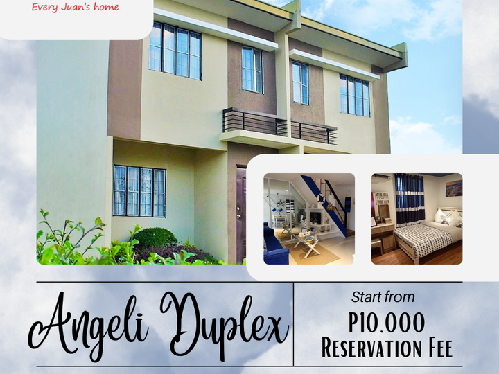Angeli Duplex for P10,000 Reservation Fee in Lumina Capiz