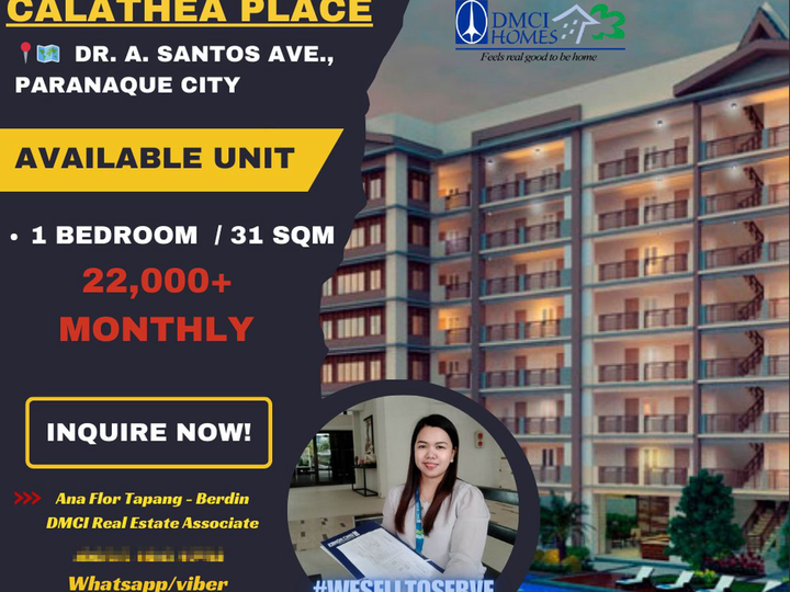 31.00 sqm 1-bedroom Condo For Sale in Paranaque Metro Manila