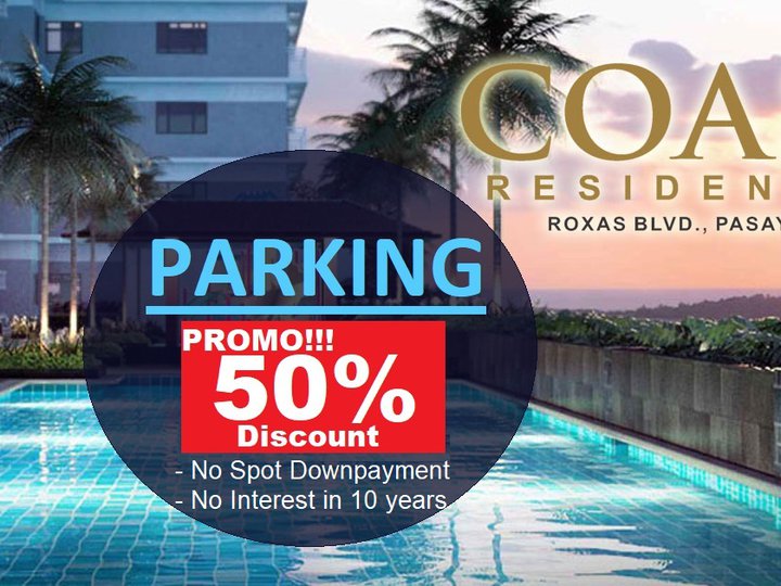 COAST RESIDENCES | PARKING with 50% DISCOUNT