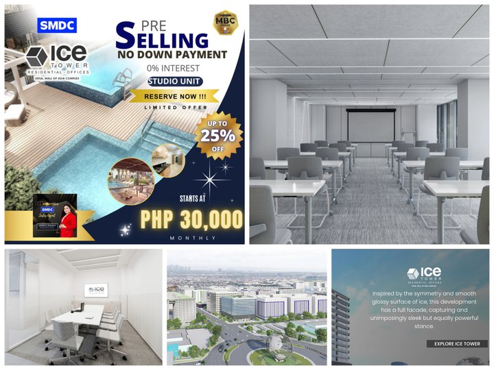 1-bedroom Office Condominium For Sale in Pasay Metro Manila