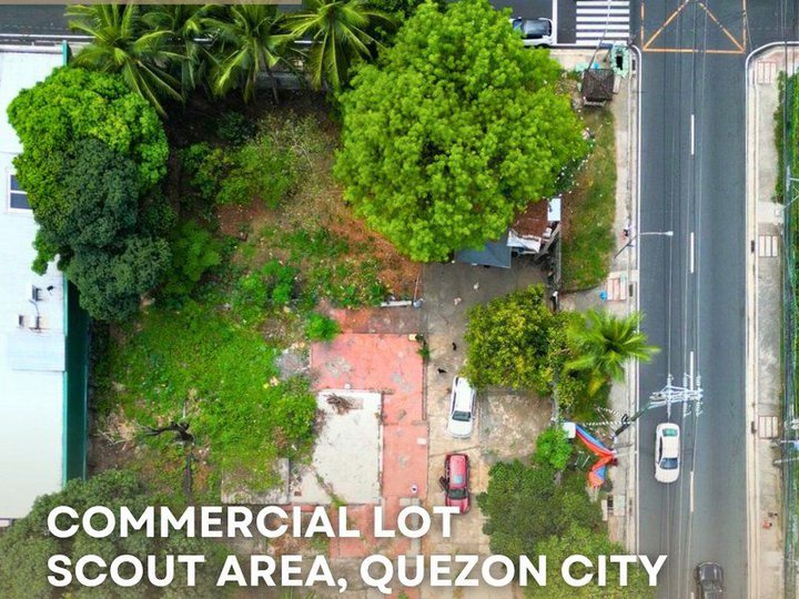 FOR SALE: COMMERCIAL LOT SCOUT AREA, QUEZON CITY