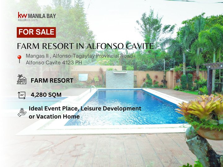 RUSH SALE: Farm Resort in Alfonso Cavite