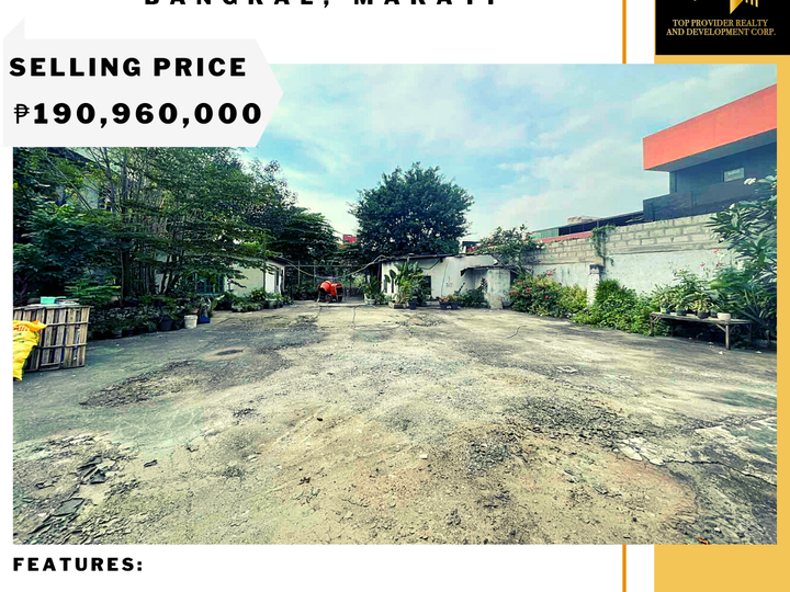 COMMERCIAL Lot FOR SALE in BANGKAL, MAKATI