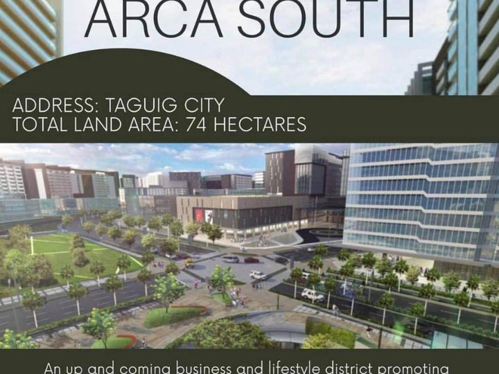 Commercial Lot for Sale in Arca South Taguig the next BGC near NAIA MOA