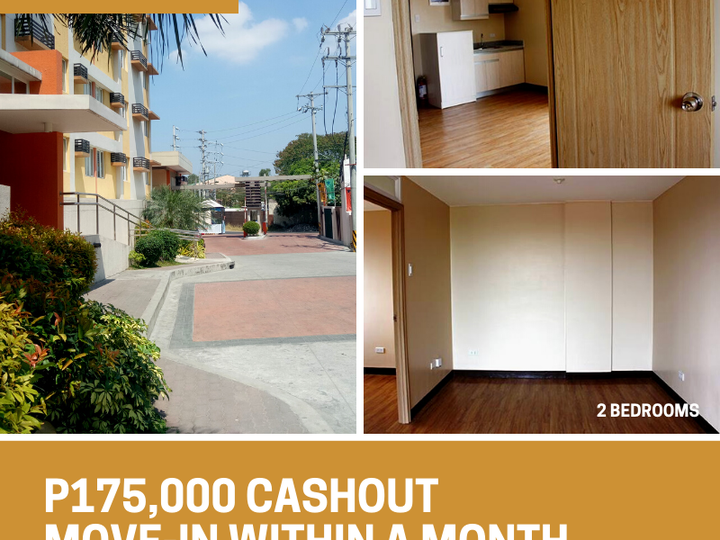 LIPAT AGAD IN A MONTH. RFO 2BR Condo unit FOR SALE.