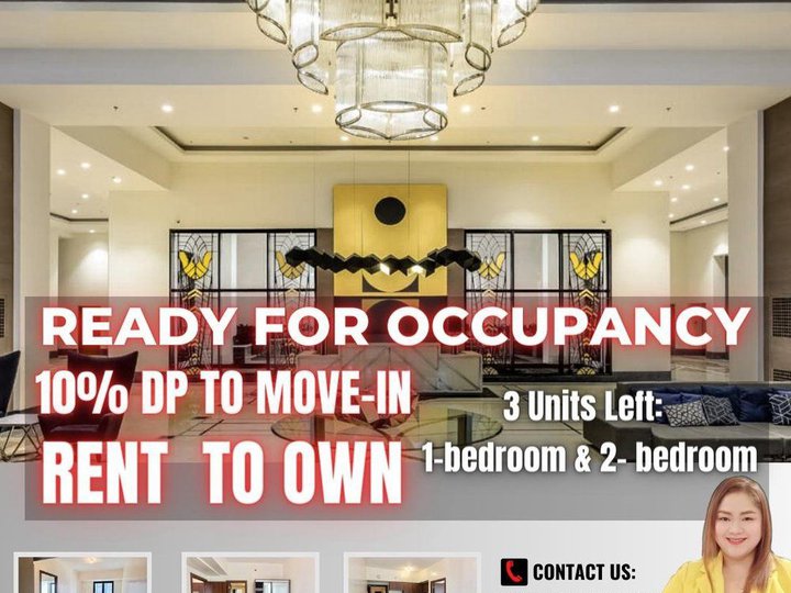 Rent to Own 1-bedroom Ready for Occupancy Condo in Ortigas Pasig