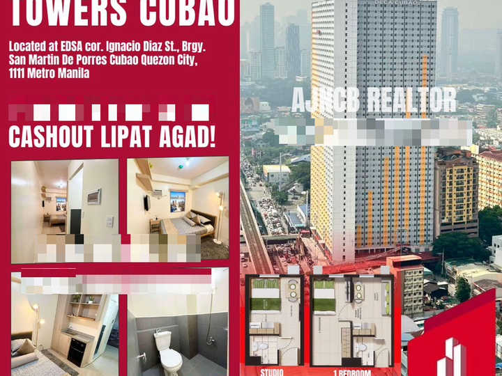 START YOUR OWN AIRBNB BUSINESS FOR ONLY PHP 15,000 - STUDIO UNIT - CUBAO QUEZON CITY